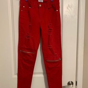 Red Jeans